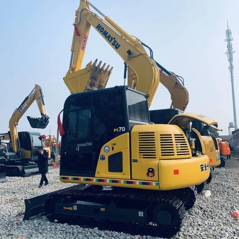 Komatsu PC 70 Vikšriniai ekskavatoriai