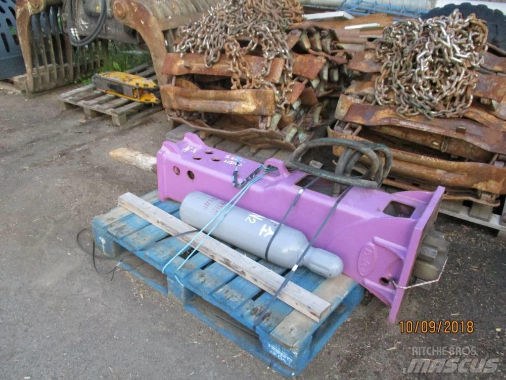 Hammer iskuvasarat Hidrauliniai kūjai / Trupintuvai