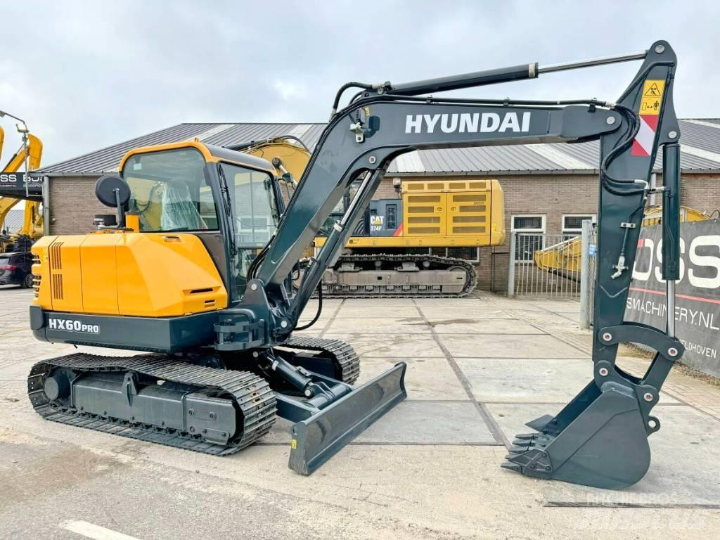 Hyundai HX 60 Pro Mini ekskavatoriai < 7 t