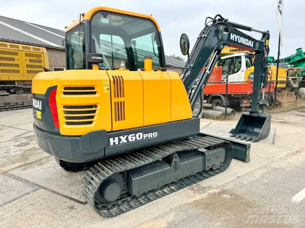 Hyundai HX 60 Pro Mini ekskavatoriai < 7 t
