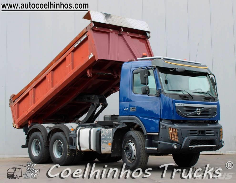 Volvo FMX 410  6x4 Savivarčių priekabų vilkikai