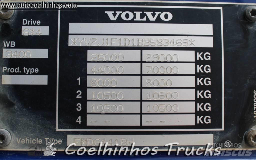 Volvo FMX 410  6x4 Savivarčių priekabų vilkikai