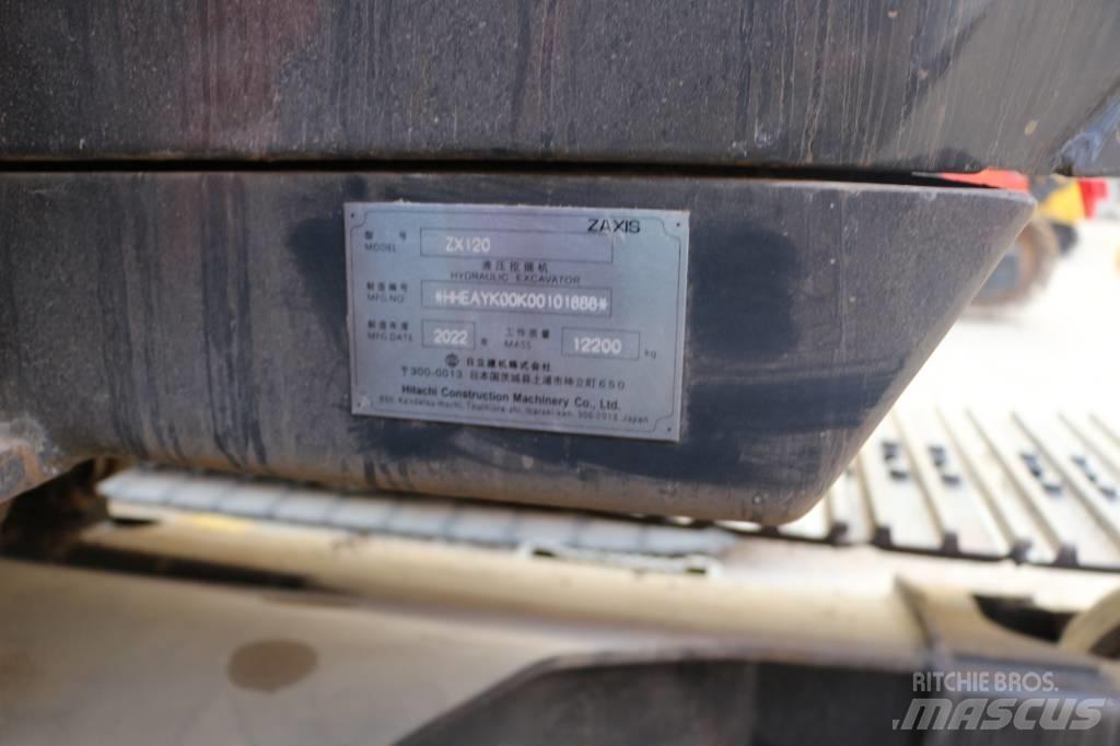 Hitachi 120 Vikšriniai ekskavatoriai