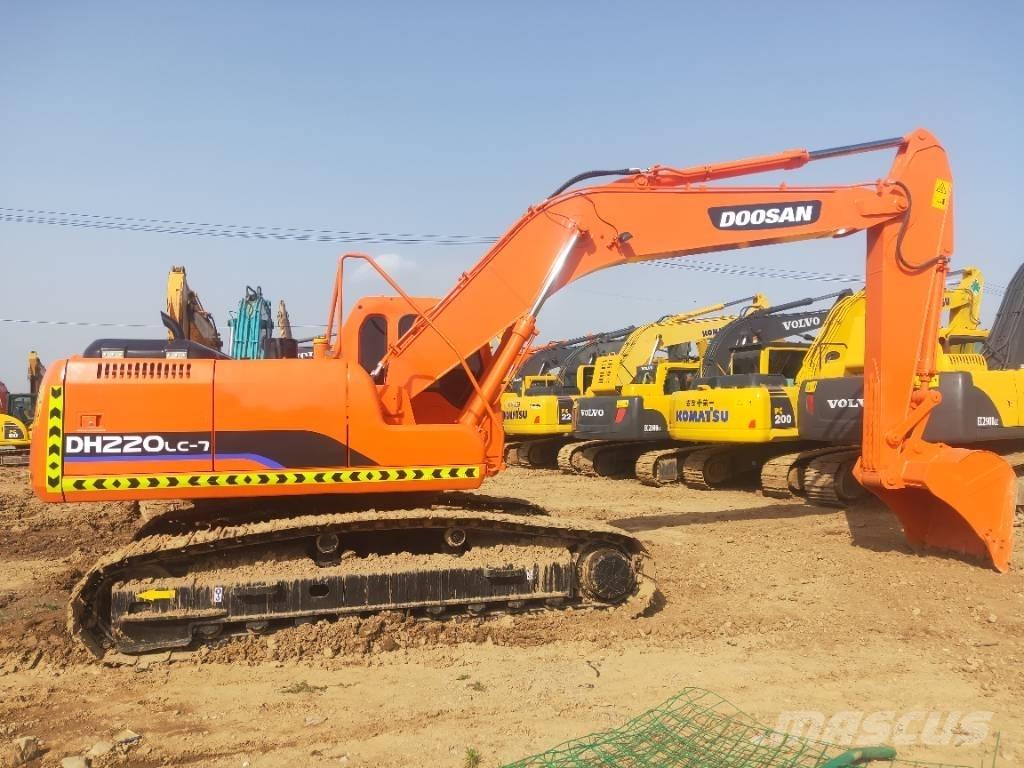 Doosan DH220LC-7 Vikšriniai ekskavatoriai