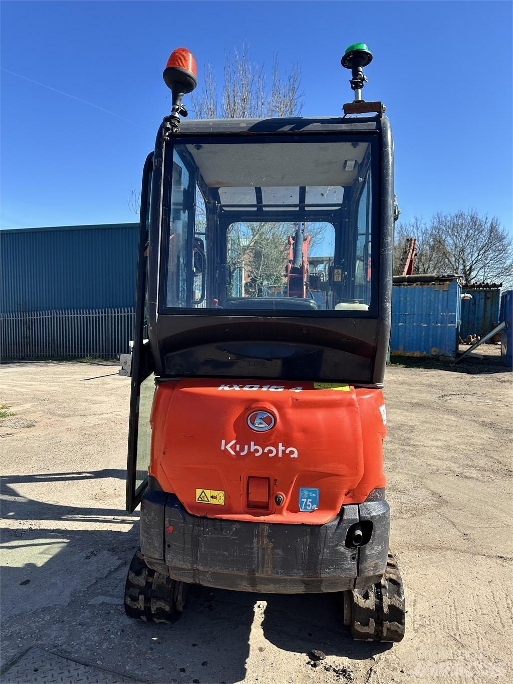 Kubota KX 016-4 Mini ekskavatoriai < 7 t