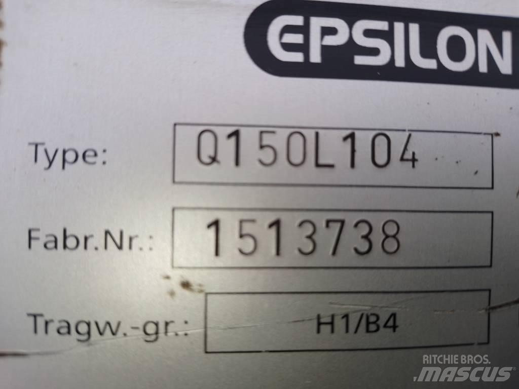 Epsilon Q 150 Medienos kranai
