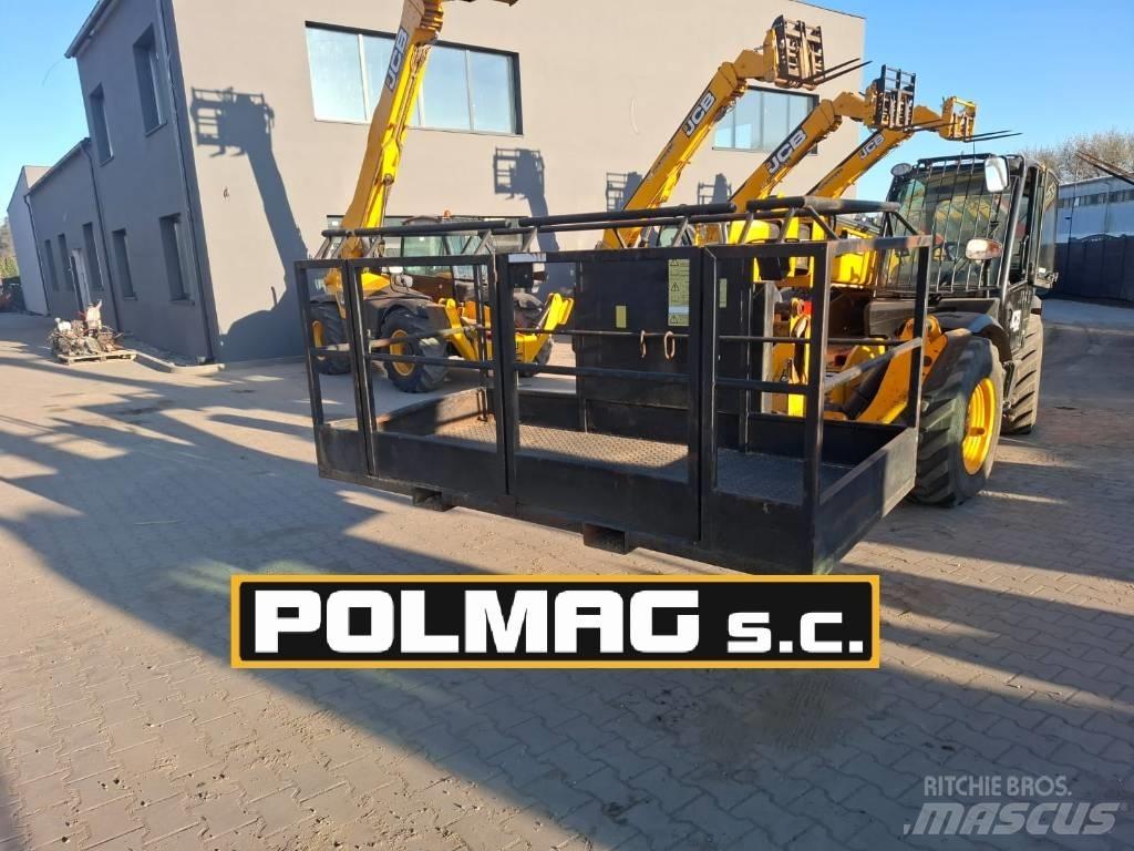 JCB kosz narzędziowy Kiti naudoti statybos komponentai