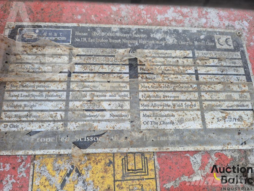 Sinoboom GTJZ0808 Žirkliniai keltuvai