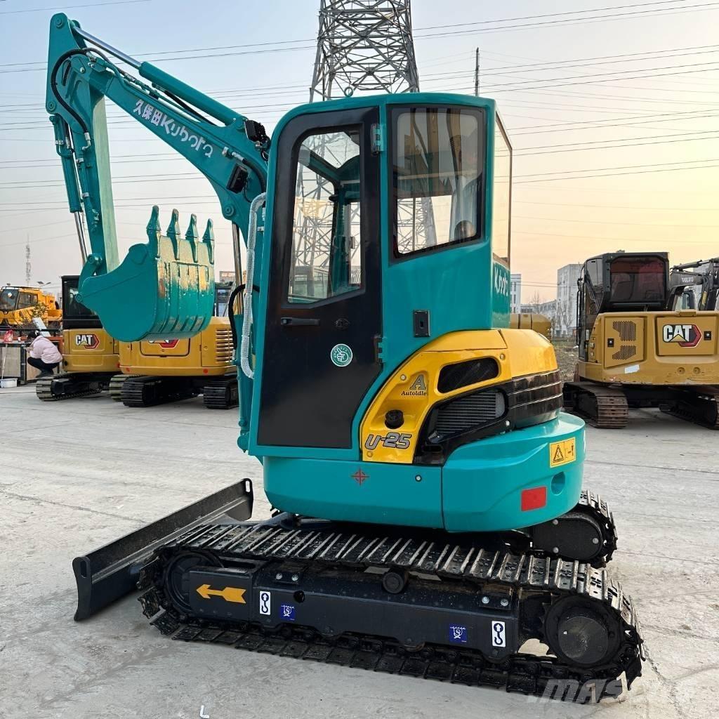 Kubota U 25 Mini ekskavatoriai < 7 t