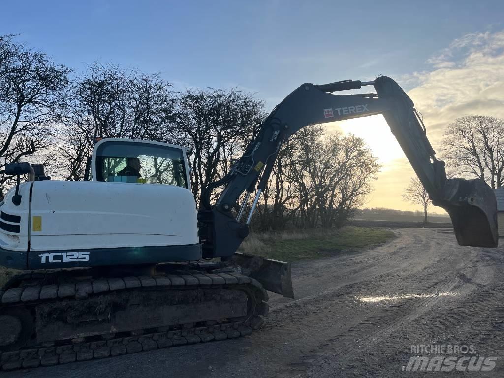Terex TC 125 Vidutinės galios ekskavatoriai 7-12 t