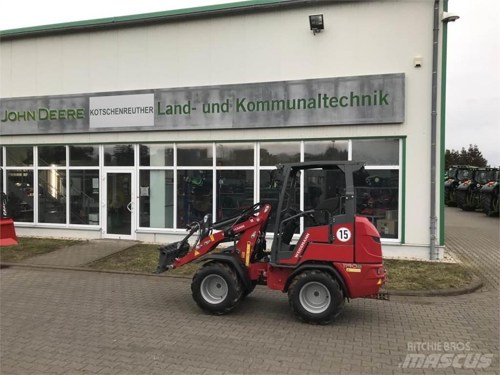 Weidemann 1190e Naudoti ratiniai krautuvai