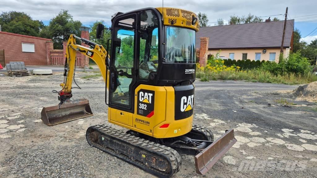 CAT 302 CR Mini ekskavatoriai < 7 t