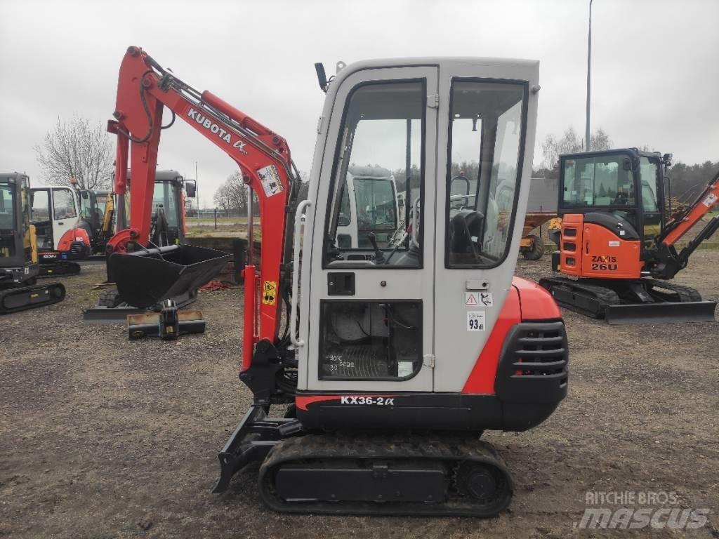 Kubota KX 36-2 alfa Mini ekskavatoriai < 7 t