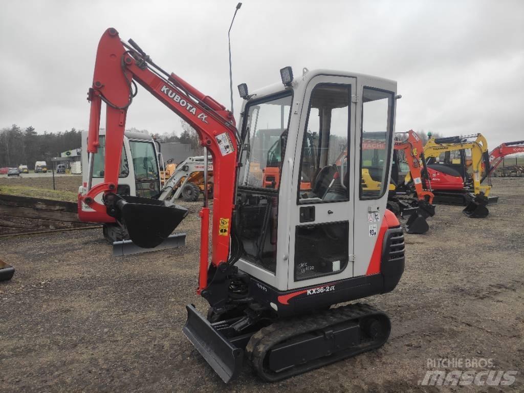 Kubota KX 36-2 alfa Mini ekskavatoriai < 7 t