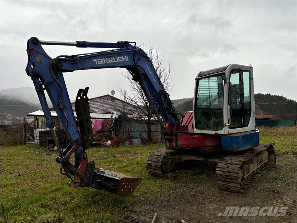 Takeuchi TB80FR Statyba - Kita