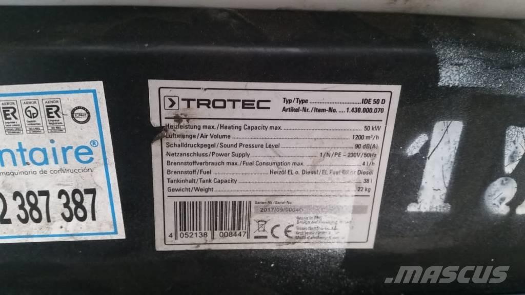  TROTEC IDE 50 D Statyba - Kita