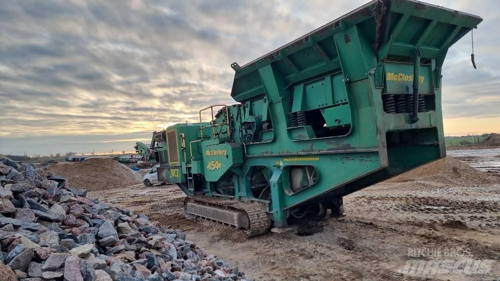 McCloskey l54 Mobilūs smulkintuvai