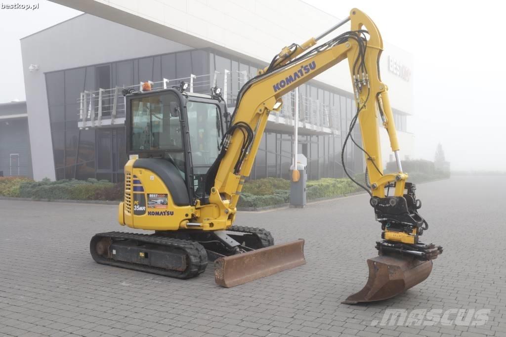 Komatsu PC 35 MR-5 Mini ekskavatoriai < 7 t