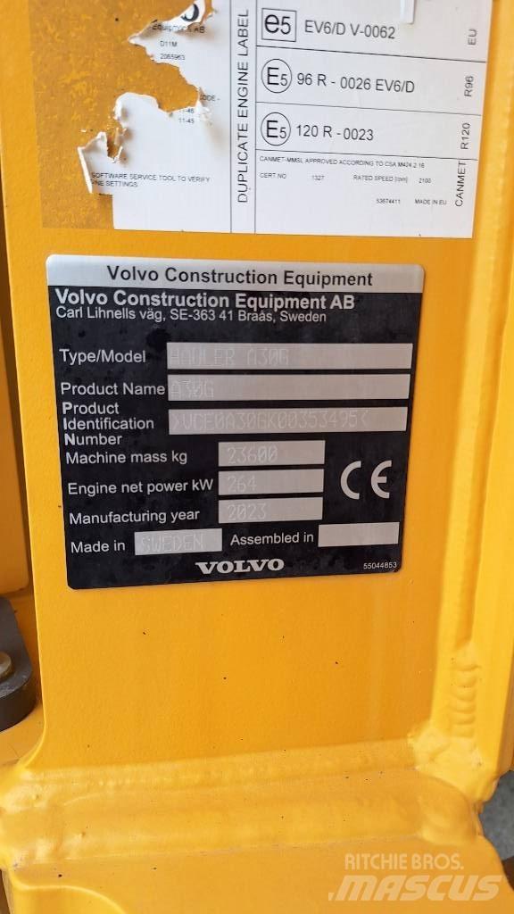 Volvo A 30 G Karjeriniai savivarčiai