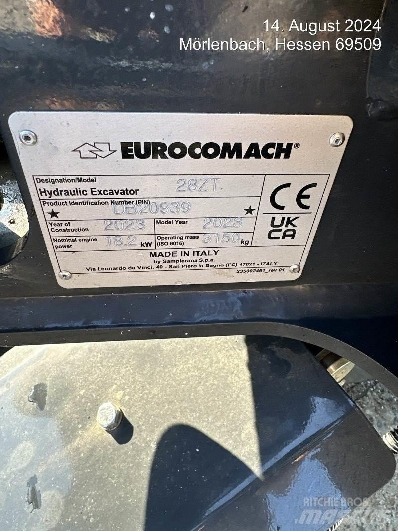 Eurocomach 28ZT Mini ekskavatoriai < 7 t