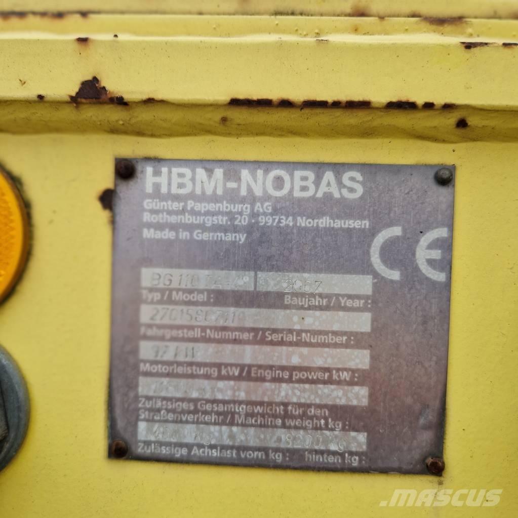 HBM BG 110 TA-4 Greideriai