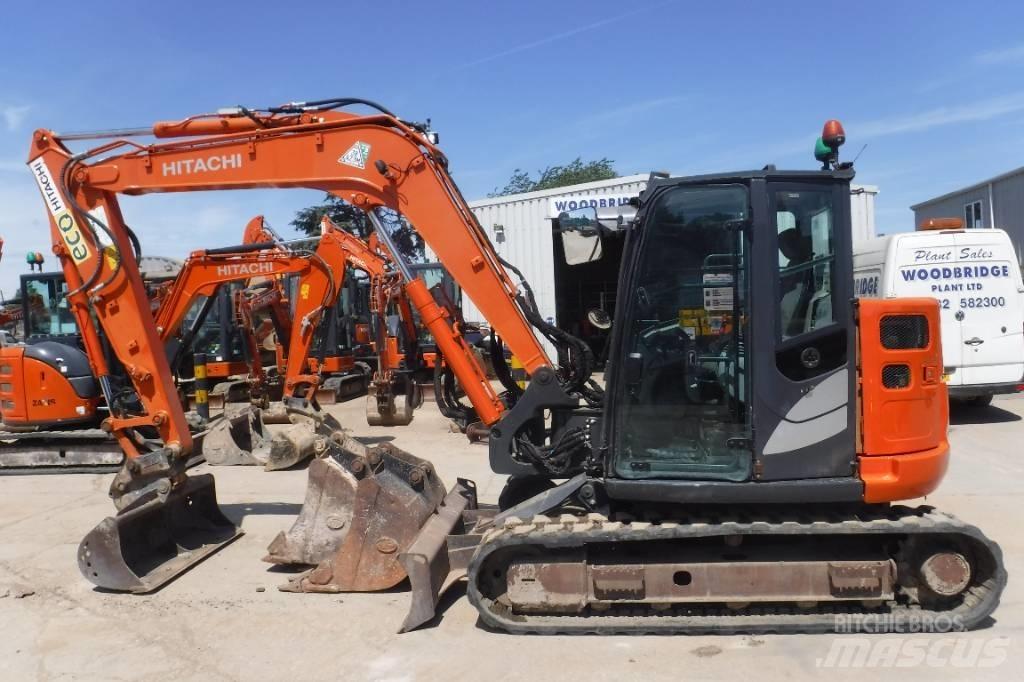 Hitachi ZX 85 US B-6 Vidutinės galios ekskavatoriai 7-12 t