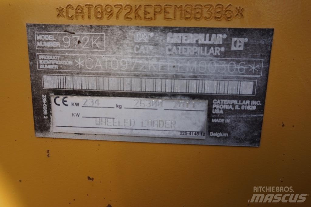 CAT 972 K Naudoti ratiniai krautuvai