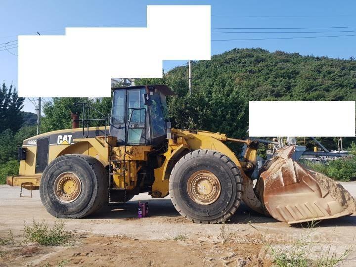 CAT 980 G Naudoti ratiniai krautuvai