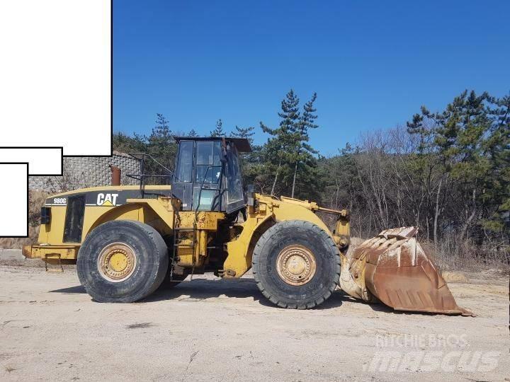 CAT 980 G Naudoti ratiniai krautuvai