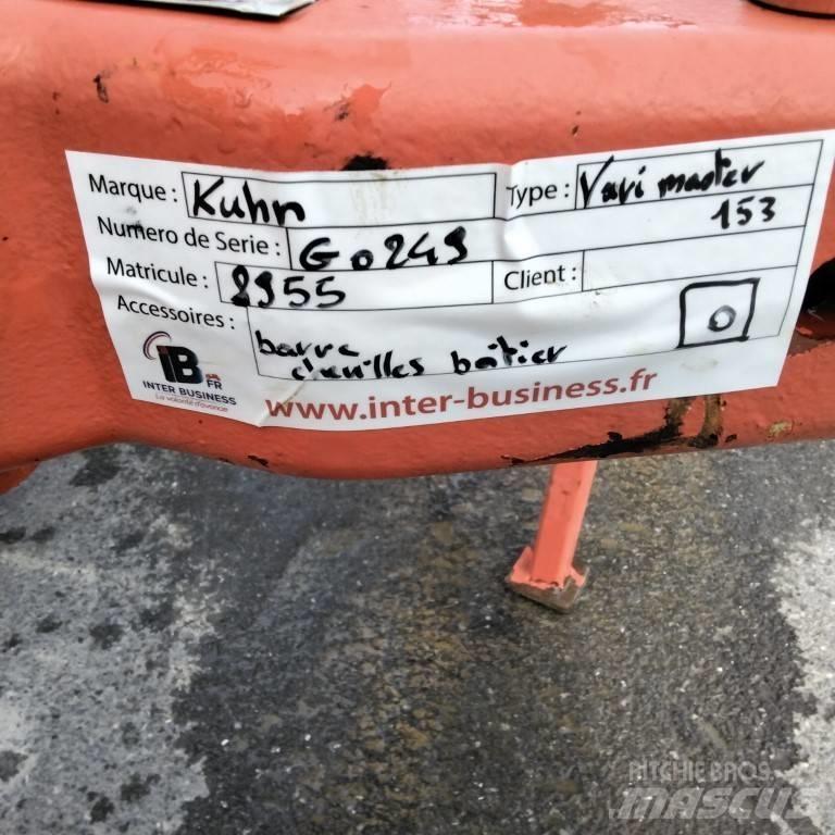 Kuhn Vari-Master 153 Apverčiamieji plūgai