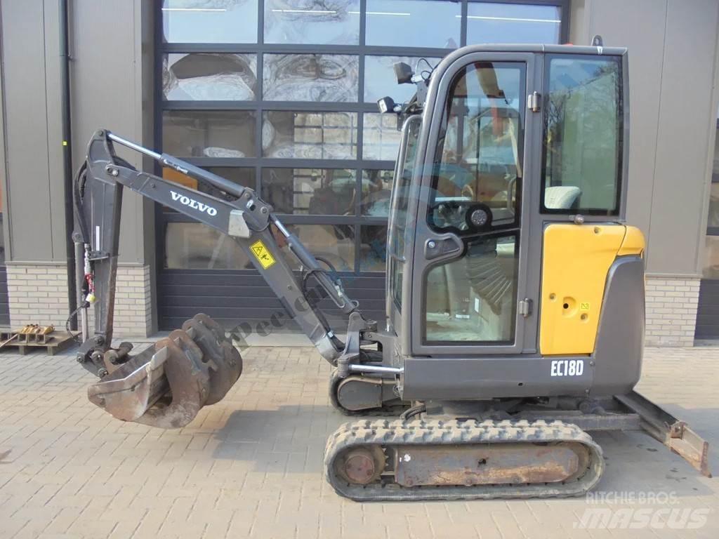 Volvo EC 18 D Mini ekskavatoriai < 7 t