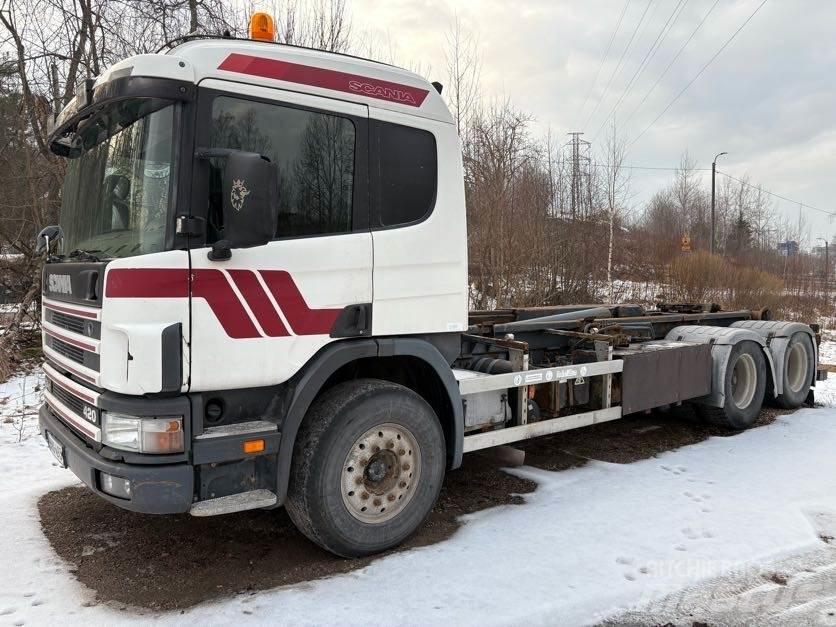 Scania G124 440 Savivarčiai su kabeliniu keltuvu