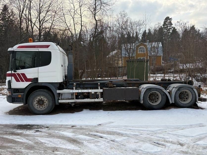 Scania G124 440 Savivarčiai su kabeliniu keltuvu