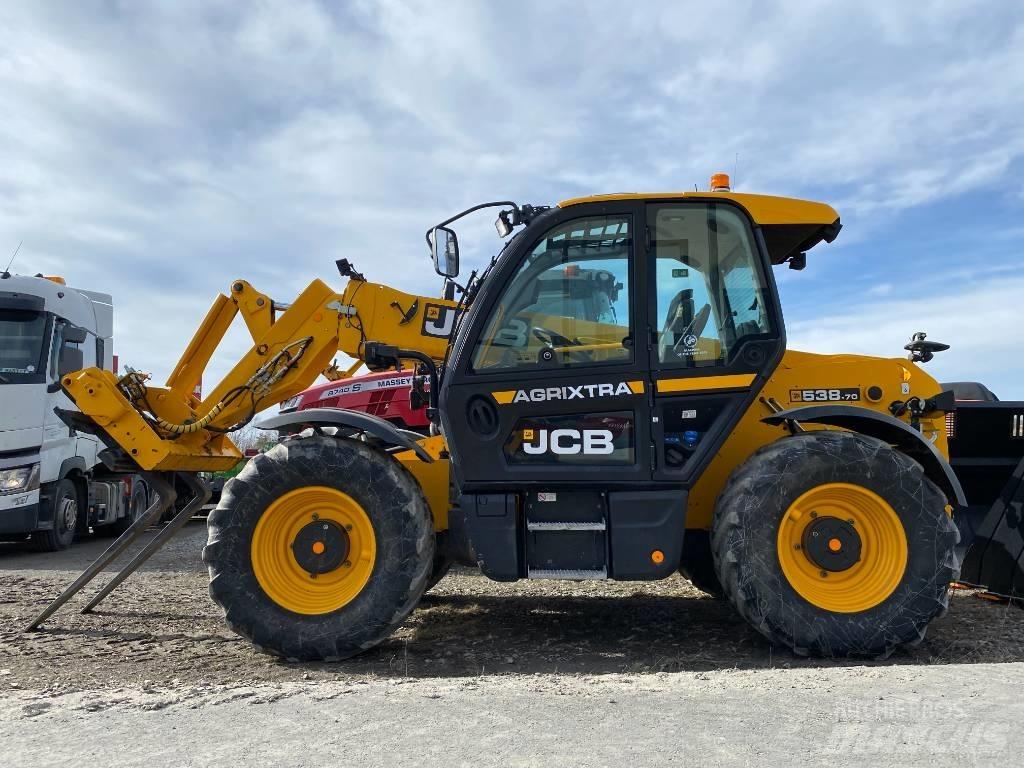 JCB 538-70 AGRIXTRA Teleskopiniai krautuvai žemės ūkiui