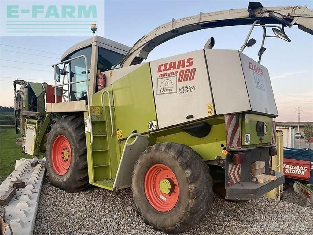 CLAAS jaguar 860 Pašarų ruošimo technika