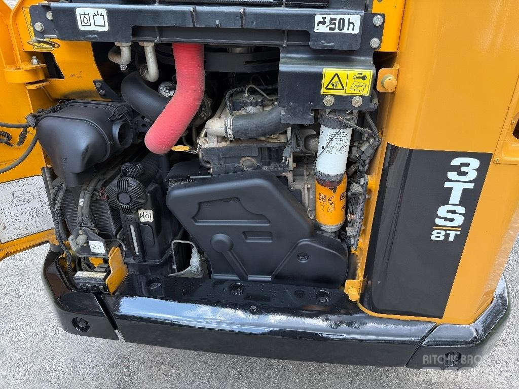 JCB 3 TS-8T Krautuvai su šoniniu pasukimu
