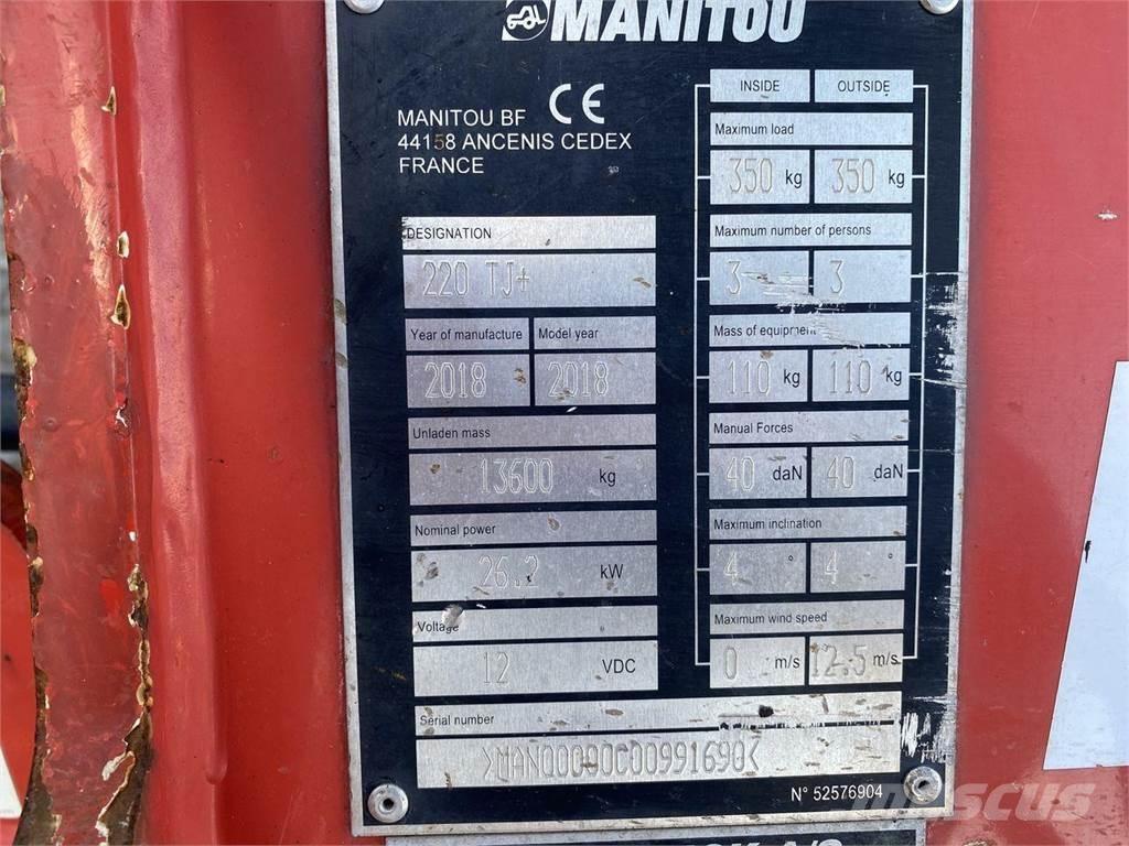 Manitou 200TJ+ Alkūniniai keltuvai