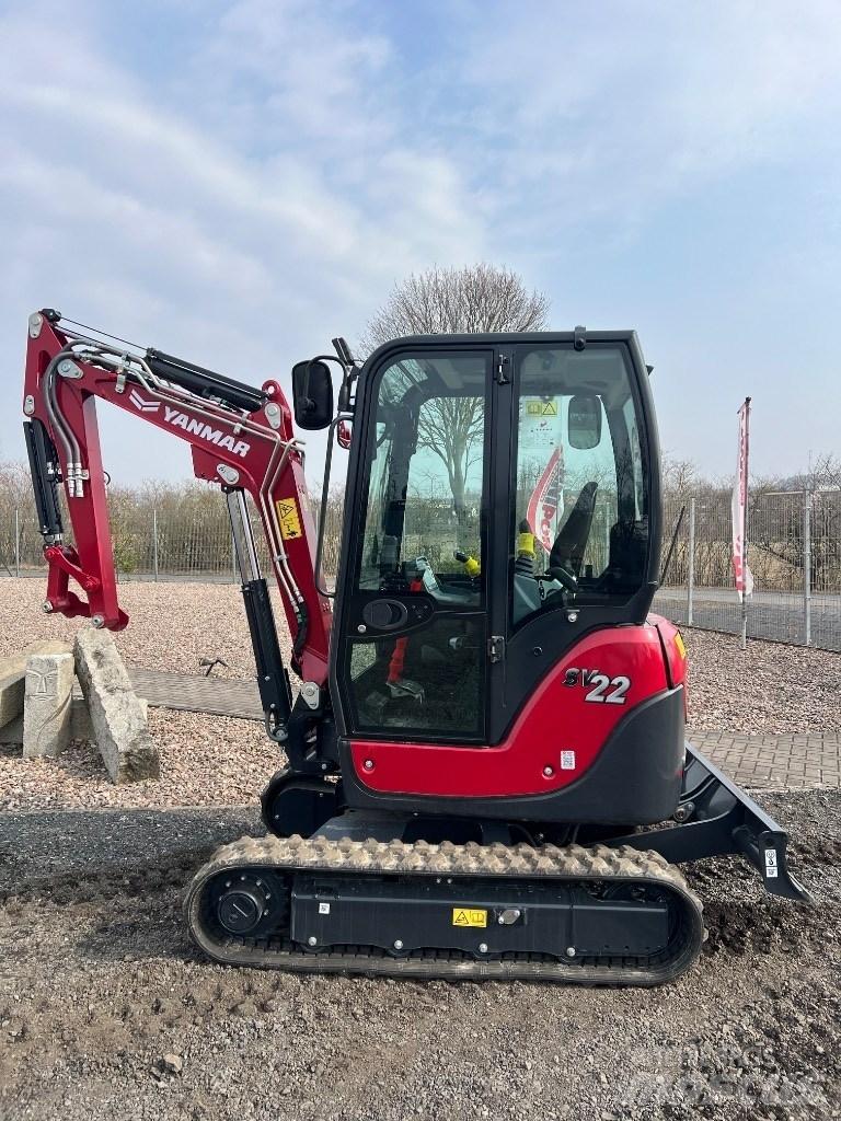 Yanmar SV 22 Mini ekskavatoriai < 7 t