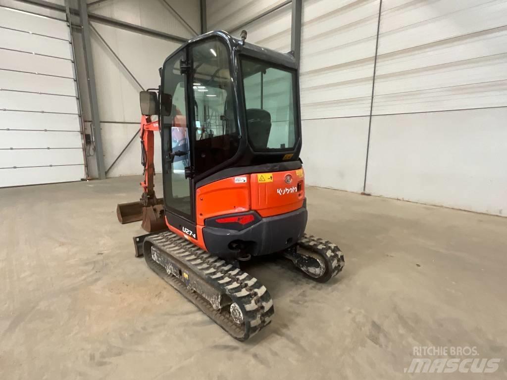 Kubota U 27-4 Mini ekskavatoriai < 7 t