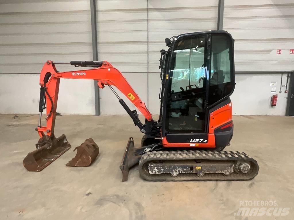 Kubota U 27-4 Mini ekskavatoriai < 7 t