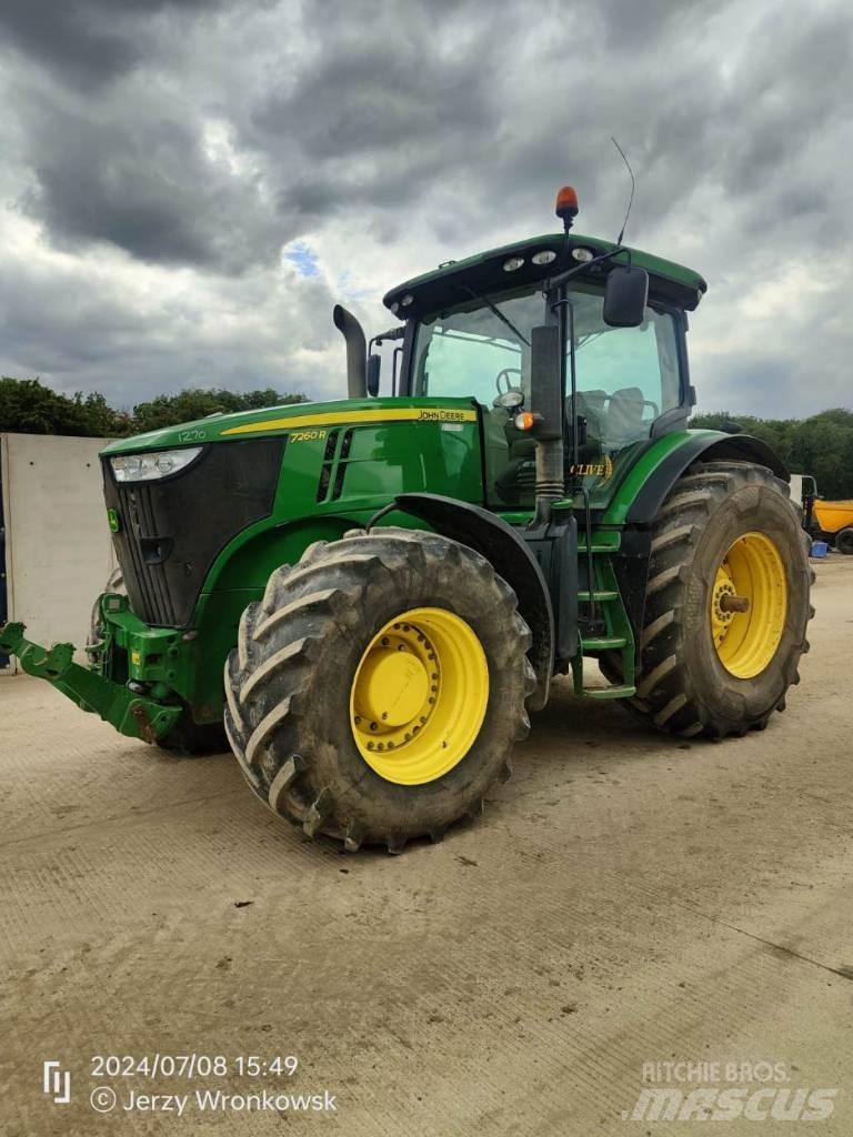 John Deere 7260 R Traktoriai