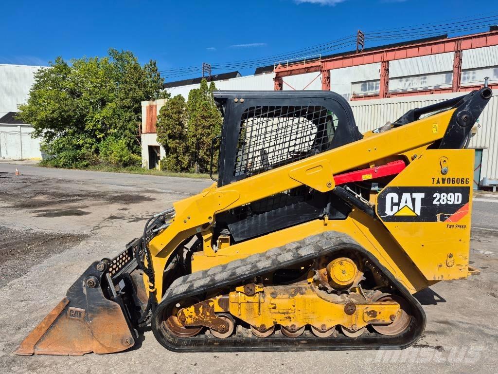 CAT 289 D Krautuvai su šoniniu pasukimu
