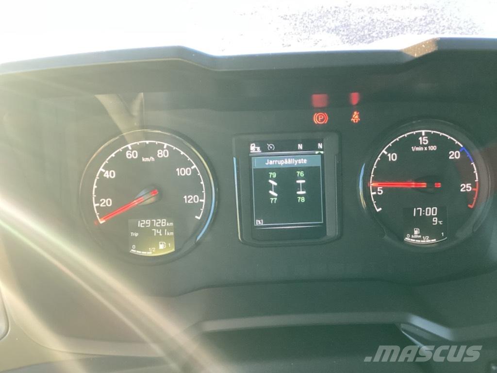 Scania P 250 Sunkvežimiai su dengtu kėbulu