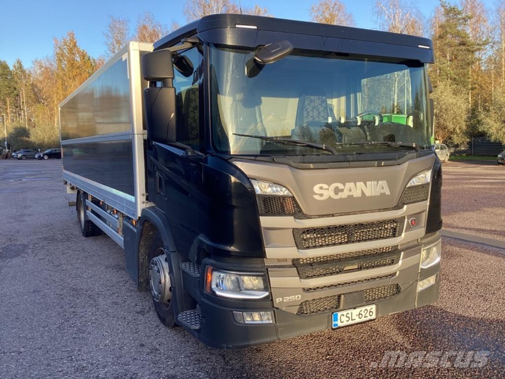 Scania P 250 Sunkvežimiai su dengtu kėbulu