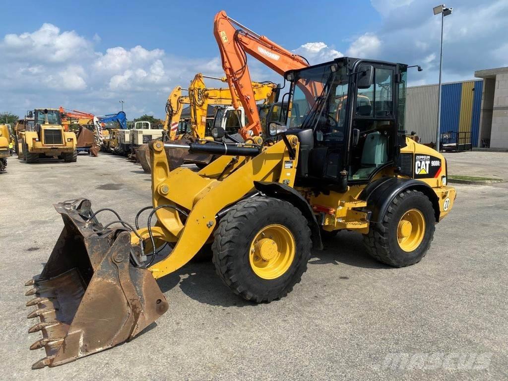 CAT 908 H2 NVT Naudoti ratiniai krautuvai
