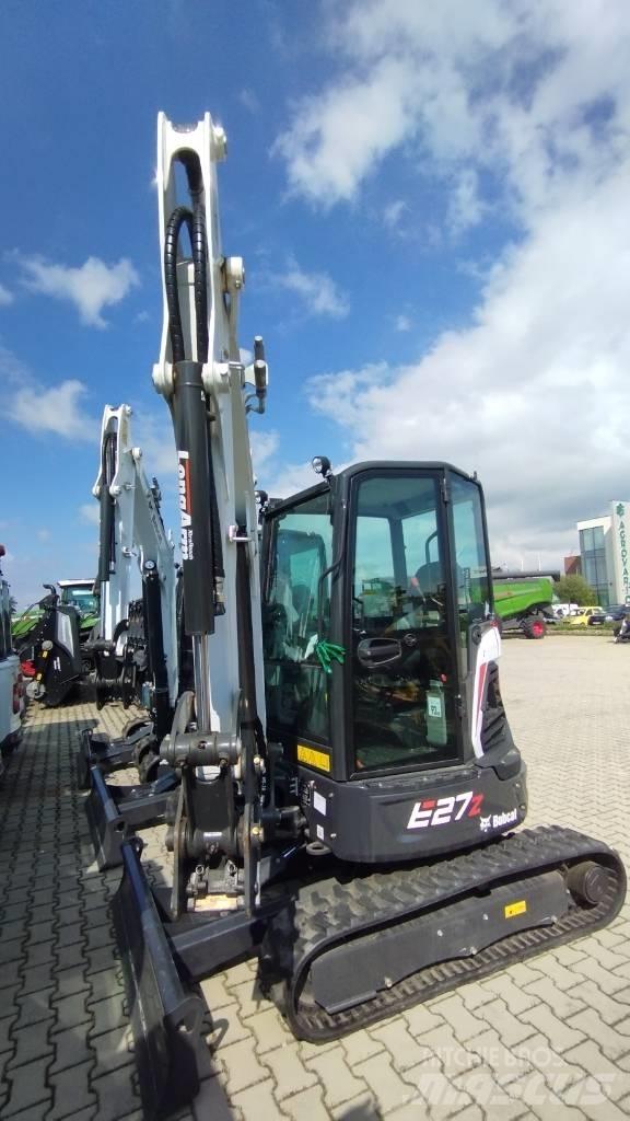 Bobcat E 27z Mini ekskavatoriai < 7 t
