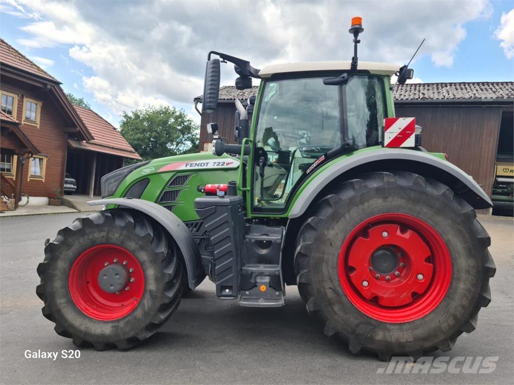 Fendt 722 Vario Traktoriai