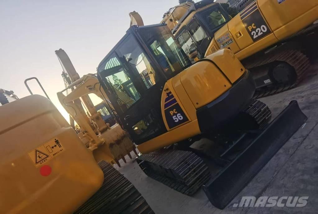 Komatsu PC 56 Mini ekskavatoriai < 7 t