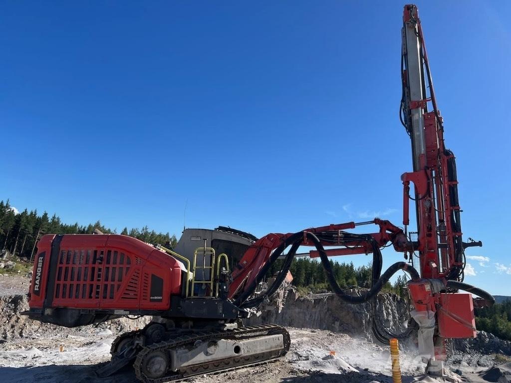 Sandvik DX 800i Žemės paviršiaus gręžimo technika