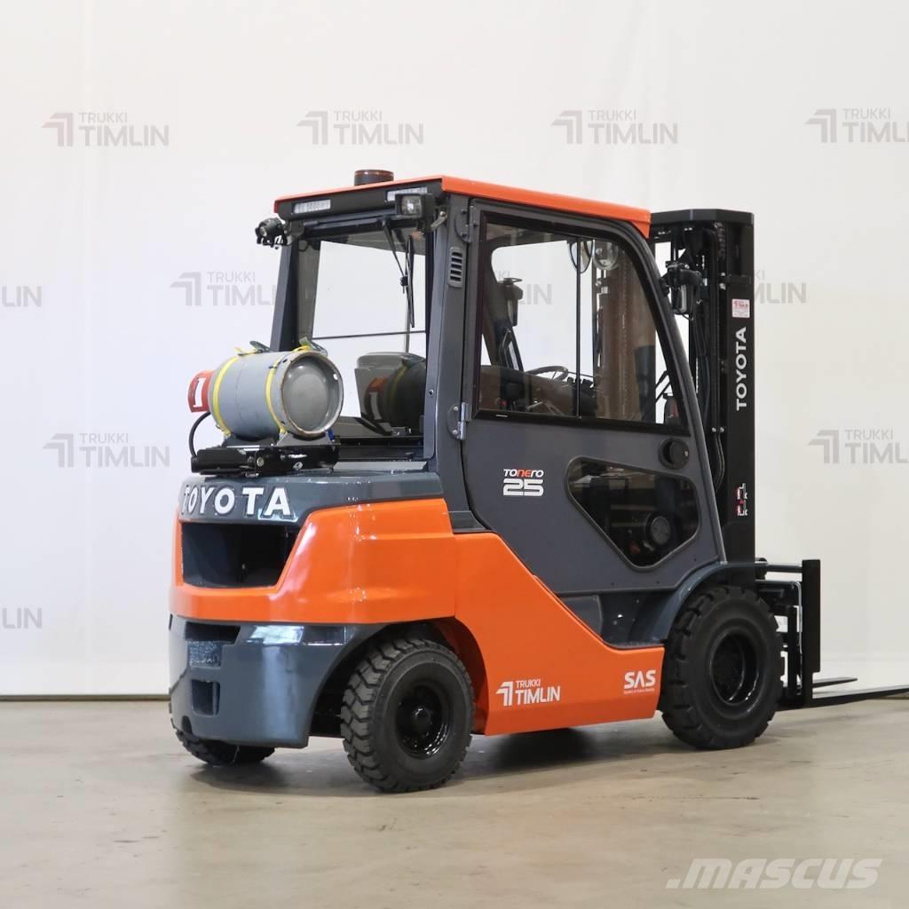 Toyota 02-8FGF25 LPG (dujiniai) krautuvai